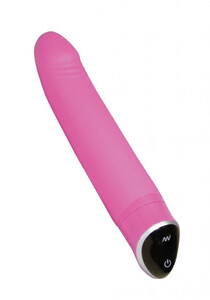 Duży silikonowy wibrator z główką penisa Happy Pink 7 funkcji 571555