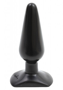 Korek analny Classic Butt Plug Smooth Medium Black 0244-05-CD
