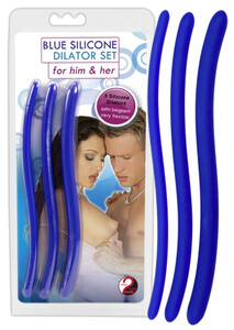 Zestaw dilatorów do cewki moczowej Blue Silicone Dilator Set 522139