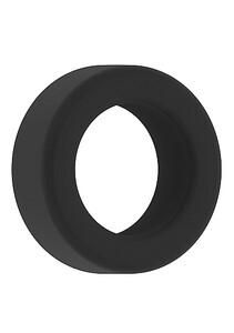 GRUBY pierścień erekcji Czarny Żelowy Sono Cockring No. 39 SONO39BLK
