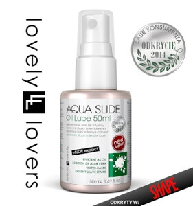 Aksamitny żel nawilżający z olejkiem Aqua Slide Oil Lube 50 ml 650166