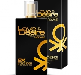 Luksusowe Feromony zapachowe Love and Desire Premium Edition dla mężczyzn 100 ml 180262