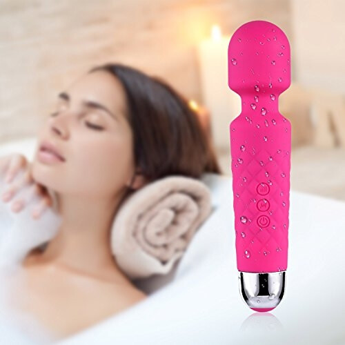 Silikonowy masażer waginy USB 18 funkcji PINK 163664