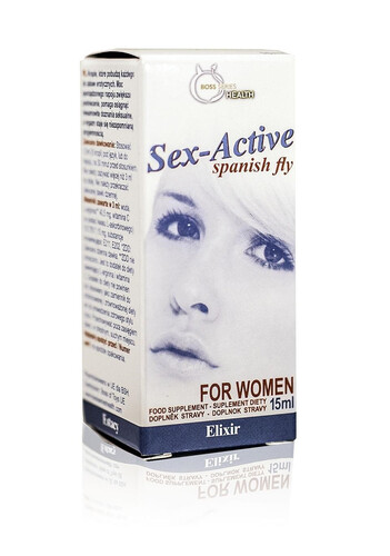 HISZPAŃSKA MUCHA DLA KOBIET KROPLE SEX-ACTIVE 15 ML 0000199