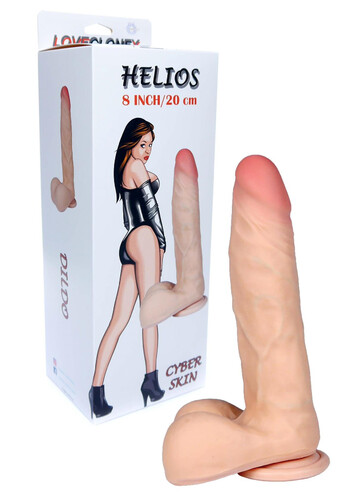 SZTUCZNY PENIS JĄDRA DILDO HELIOS 21-00020