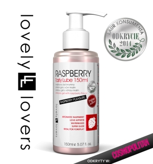 Raspberry Tasty Lube Nawilżający żel intymny o zapachu malin 150 ml 650326