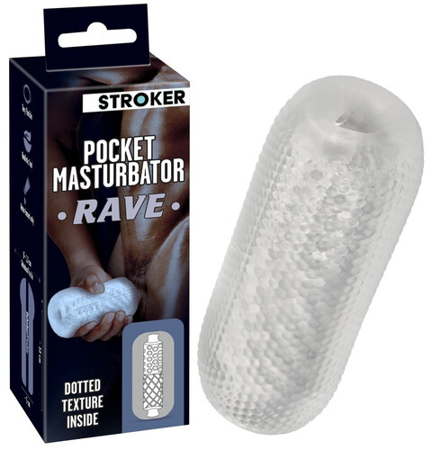 SEX treningowy MASTURBATOR MĘSKI kropki POCHWA RAVE 100606