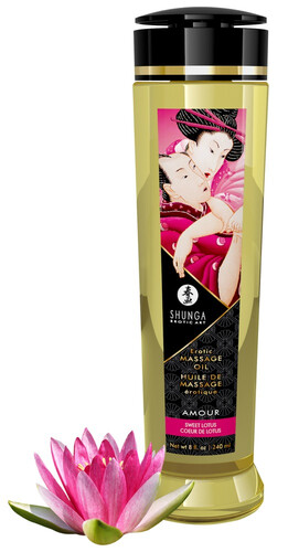 ZMYSŁOWY OLEJEK DO MASAŻU CIAŁA SHUNGA AMOUR 240 ML 012232