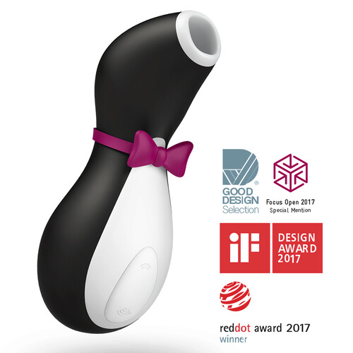 SŁYNNY PINGWINEK - MASAŻER POWIETRZNY ŁECHTACZKI SATISFYER PRO PENGUIN 015108