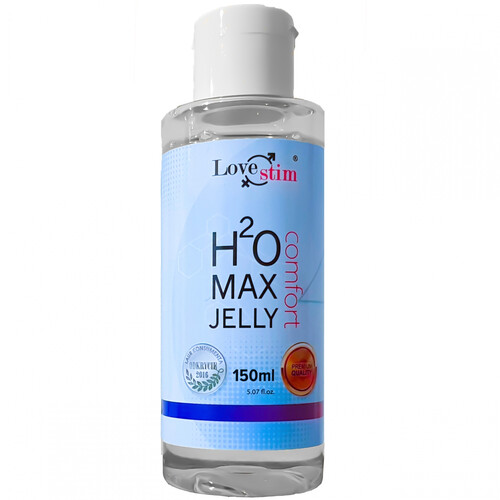 H2O MAX COMFORT JELLY ŻEL POŚLIZGOWY WAGINALNO ANALNY 150 ml 000336