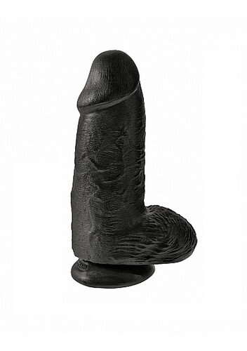 Czarne grube dildo King Cock Chubby PD5532-23