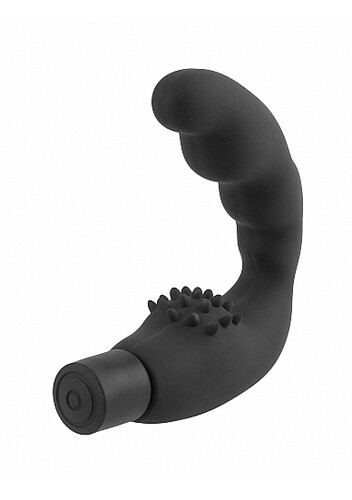 Silikonowy masażer-stymulator prostaty z wibracjami i wypustkami Pipedream Reach Around PD4633-23