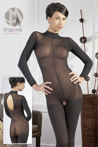 Kostium Mandy Mystery Catsuit czarny S/M 230049