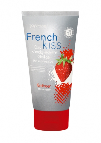 Smakowy żel do seksu oralnego FrenchKiss Truskawkowy 75 ml 11891